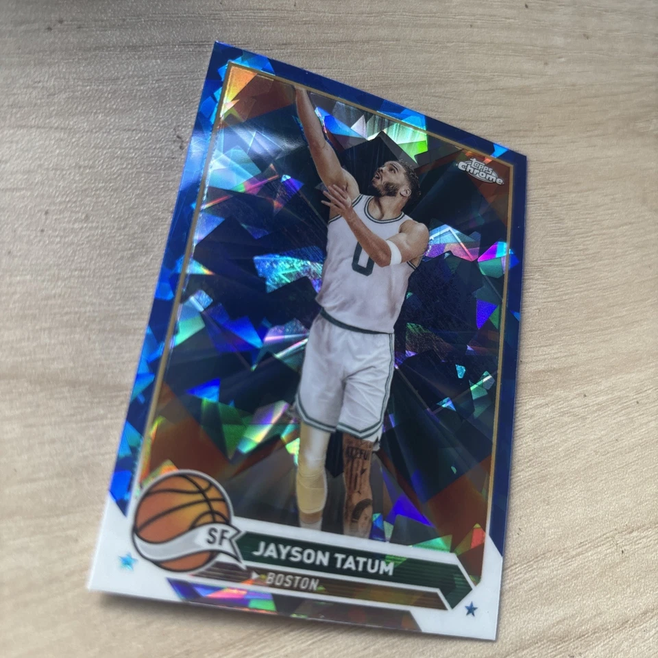 Jayson Tatum 2023-24 Topps Chrome Sapphire #164 - Image 2 of 4