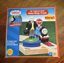 Learning Curve Thomas  Friends Wooden Railway Sir Topham Hatt Auto-Stop Track