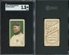 1909-11 T206 Arlie Latham New York Giants SGC 1.5 ***Tolstoi***