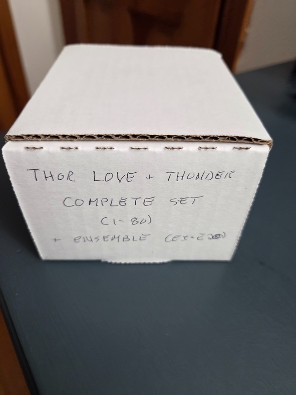Upper Deck Thor Love and Thunder Complete Set #1-80 + Ensemble #E1-E20!! 
