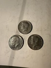 1964 kennedy half dollar Lot Of 3