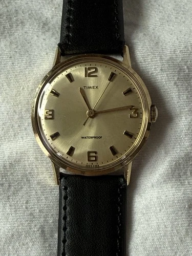 Vintage 1968 Timex Marlin Men’s Mechanical Wristwatch Serviced