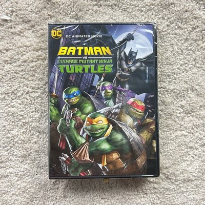 Batman vs Teenage Mutant Ninja Turtles DVD 2019 DC Animated Movie PG-13