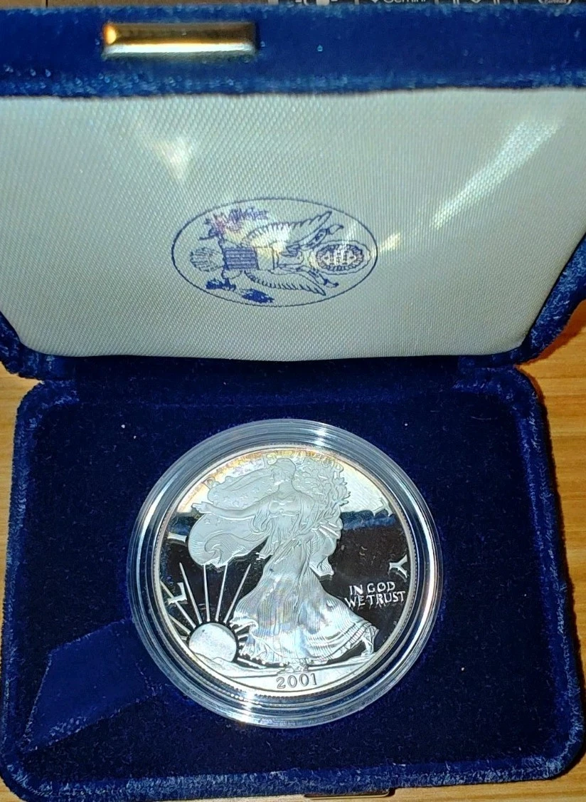 American Eagle Uncertified 2001 Silver Bullion Coins for sale | eBay