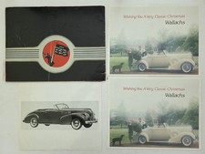 1936 Antique Buick Sales Catalog Ltd Roadmaster Century Special Gm Dealer Photo