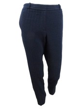 Tommy Hilfiger Women's Pinstriped Slim-Leg Pants