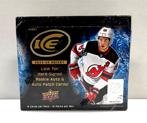 2023-24 Upper Deck ICE Hockey Factory Sealed Hobby Box - Picture 3 of 3