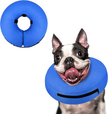 Inflatable Dog Cone Collar Alternative after Surgery, Doggie Neck Donut Collar R
