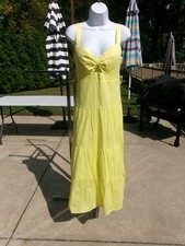 NWT GUESS YELLOW SUNDRESS 14