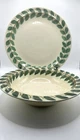 RARE Vintage Red Wing 9" Serving Bowl & 10" Plate Original Ardennes Pattern 1941