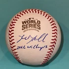 KYLE HENDRICKS (Cubs) Signed Official 2016 WORLD SERIES Baseball Beckett w/ Ins