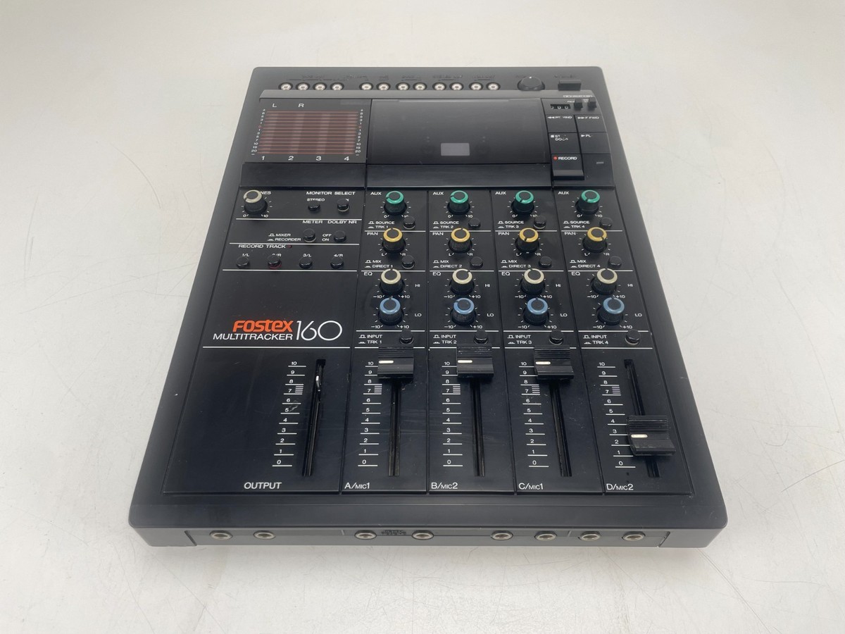 Fostex Multitracker 160 – 4-Track Cassette Recorder & Mixer – For