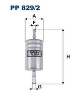 Kraftstofffilter Filtron PP 829 2 FÜR Alfa Romeo FÜR Fiat Jeep Treibstofffilter