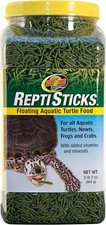 Zoo Med ReptiSticks Floating Aquatic Turtle Food with Kale 2 lb 2 oz 3-Pack
