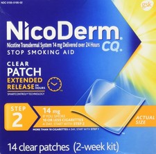 Nicoderm Clear Step2 14mg Size 14ct