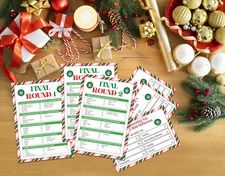 Christmas Feud Games, Friendly Feud Games, Family Activity, Family Games for Gam