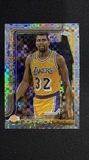Topps Chrome X-Fractor Magic Johnson #244 Lakers NBA Basketball 2025-26
