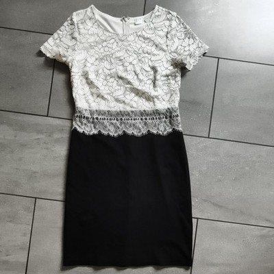 Sommerkleid schwarz weiß von bpc Größe 38. sehr guter Zustand 