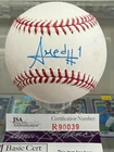 AMED ROSARIO Autographed Baseball ROMLB New York Yankees JSA ~ R90039