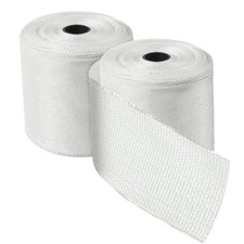 Fiberglass Cloth Tape 50FT 2 Rolls Non-Adhesive Plain Weave Repair High Stren...