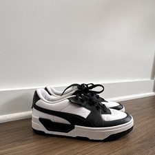 PUMA Women s Black/White Colorblock Lace-Up L...