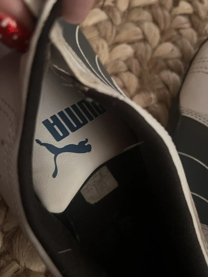 Zapato de golf Puma para mujer azul y blanco talla 9,5 EE. UU. Foto 4 de 4