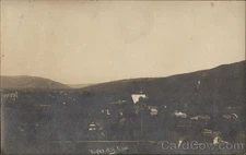 Naples, NY New York View of Town 1908 Original Vintage Real Photo Postcard RPPC