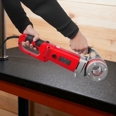 Elektrisch Rohrgewindeschneidmaschine Gewindeschneidmaschine Mit 4* Schneideisen