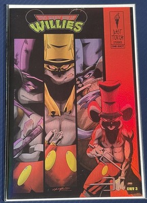 Last Torch Studios Too Many Ninja Willies One-Shot Parody cover - Artist CMV #3