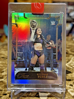 2024 Panini Three Count WWE Roxanne Perez /40 Silver Base #86