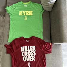 Kyrie Irving Uncle Drew NBA The Nike Tee Killer Kross Over DriFit BOGO Sz XL New