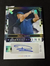Paul Casey Panini Impeccable LIV Golf Auto 08/40