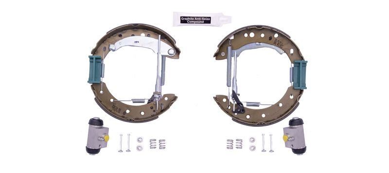 HELLA 8DB 355 005-121 BRAKE SHOE SET Rear