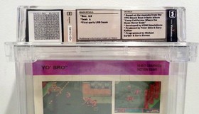 Yo' Bro (NEC TurboGrafx-16, 1991) TG16 NEW SEALED GRADED WATA 8.0 A USA Version