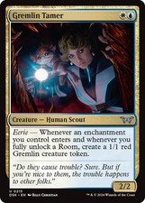 Gremlin Tamer [Duskmourn: House of Horror] Foil Near Mint