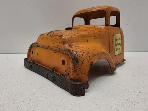 1957 Tonka Ford Truck Cab State Hi-Way Pressed Steel For Restoration Or Custom