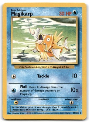 Magikarp #035/102 Base Set