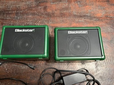 Blackstar FLY 3 Guitar Amp + FLY 103 Extension Cab Racing Green w/Power Cord
