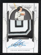 2024 Panini National Treasures 56/99 Colson Montgomery #PMS-CM Auto 16wc