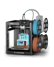 FLASHFORGE AD5X Multi-Color 3D Printer 4 Colors with IFS, Fully Auto Leveling...
