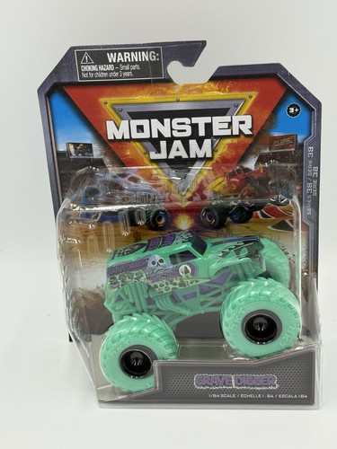 2024 Monster Jam Green Grave Digger 1:64 Monster Truck Series 38
