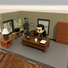 Funko Mini Moments The Office Michael Scott Vinyl Figure Diarama Condition As Is