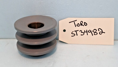 Toro Stone Mixer Genuine OEM Spec Double Groove Drive Sheave Pulley ST34982 2AK3