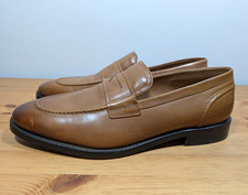 Allen Edmonds Eli Leather Penny Loafer Walnut Men's Size 10 D New