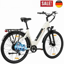 City 18AH eBike Donna 28" Trekking Pedelec Profondità 36v 350W Bici Elettrica
