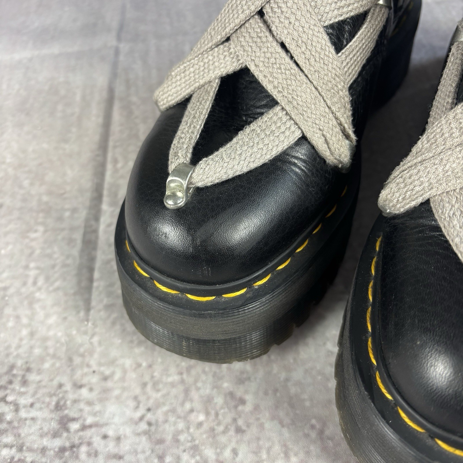 Rick Owens X DR. doc martens Megalace 1460 image 5