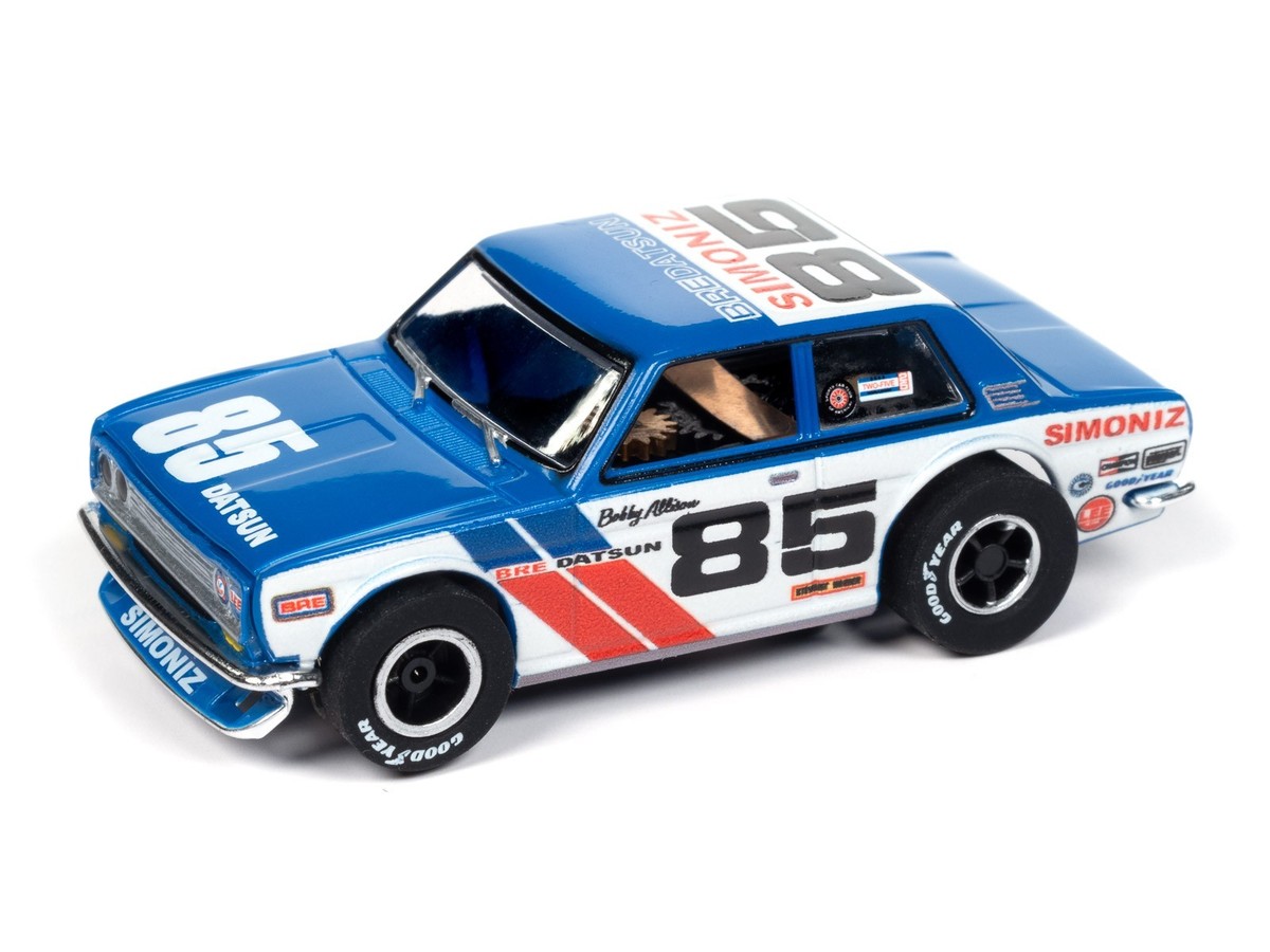 BRE DATSUN 3台セット☆青☆510/240/620☆HOスロットカー Auto World Xtraction 3 Car Release Called BRE Datsun 620 Pickup