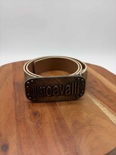 Pre-Owned Just Cavalli Gray Size 95 Belts