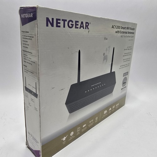 Netgear R6220 AC1200 Smart WiFi Router Dual Band Gigabit with External Antennas - Picture 3 of 13