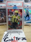 PSA 9 2022-23 Bowman's Best University - Bo Nix #22 Red Refractor (RC) 4 /5 🔥